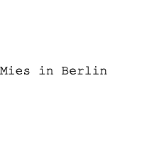 Mies in Berlin